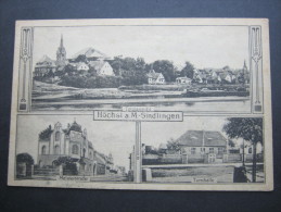 HÖCHST, Sindlingen,  Schöne Karte Um 1919 - Hoechst