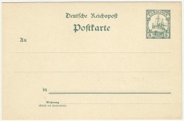 Germany 1901 Caroline Islands - Postal Stationery Card - Carolines