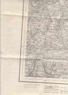 C1078 - CARTINA - CARTA TOPOGRAFICA PER USO MILITARE - F.:29  MONTE ROSA IGM 1899 - Topographical Maps