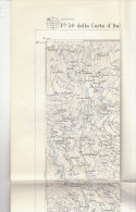 C1083 - CARTINA TOPOGRAFICA - CARTA D'ITALIA ISTITUTO GEOGRAFICO MILITARE 1966 - F.:56  LANZO TORINESE/ALPINISMO - Topographical Maps