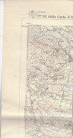 C1084 - CARTINA TOPOGRAFICA - CARTA D'ITALIA ISTITUTO GEOGRAFICO MILITARE 1965 - F.:56  BARBANIA/ALPINISMO - Topographical Maps