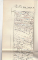 C1087 - CARTINA TOPOGRAFICA - CARTA D'ITALIA ISTITUTO GEOGRAFICO MILITARE 1965 - F.:56  VOLPIANO/ALPINISMO - Topographische Karten