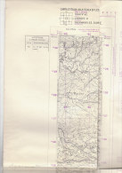 C1089 - CARTINA TOPOGRAFICA - CARTA D'ITALIA ISTITUTO GEOGRAFICO MILITARE 1969 - F.:42 CUORGNE'/ALPINISMO - Topographical Maps