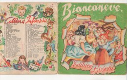 C1130 - Albo Illustrato - Collana Infanzia - BIANCANEVE Editrice Boschi Anni '50 - Antiguos