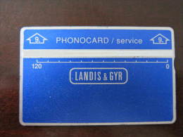 L&Gyr Optical Phonecard,seveice Card,CN: 509A,mint(with A Little Fault) - [4] Test & Services