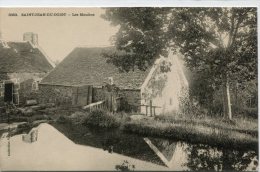 CPA 29 SAINT JEAN DU DOIGT LES MOULINS Dos Simple - Saint-Jean-du-Doigt