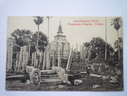 CEYLON  :  ANURADHAPURA  Ruins  -  Thuparama  Dagoba - Sri Lanka (Ceylon)