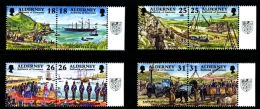 ALDERNEY - 1997  GARRISON ISLAND  1st SET  MINT NH - Alderney