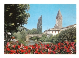 Cp, 64, Saint-Etienne-de-Baïgorr Y, Le Pont Et L'Eglise - Saint Etienne De Baigorry