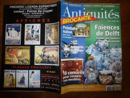 N° 63 De Avril  2003  ANTIQUITES-BROCANTE : Faïence De DELFT; Briquets De Salon; Porcelaine Naïve...etc... - Brocantes & Collections