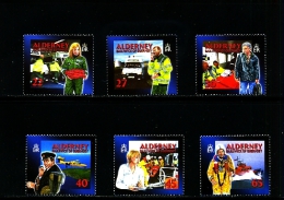 ALDERNEY - 2002  MEDICAL EMERGENCY  SET  MINT NH - Alderney