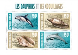 Niger. 2013 Dolphins And Shells. (403a) - Dauphins