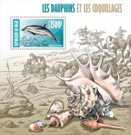 Niger. 2013 Dolphins And Shells. (403b) - Delfines