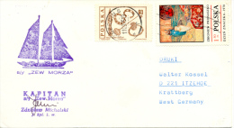 1975 " Zew Morza " Ship Post Cover - Frankeermachines (EMA)