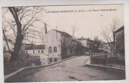 CPA DPT 47 LAVARDAC BARBASTE,LE PONT A PONT DE BORDES - Lavardac