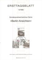 BERLIN - MI.NR. 685 - 87 - ETB 13/1982 - 1st Day – FDC (sheets)