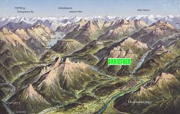 Vorderstauffen, Vogelschau Bad Reichenhall - Berchtesgaden, Um 1910 - Bad Reichenhall