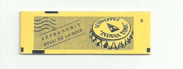 PUB - SCHWEPPES - INDIAN TONIC - Carnet 10 Timbres à 2,30 F - Commémoratifs