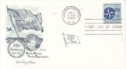 UNITED STATES 1959 NATO   FDC  /zx/ - OTAN