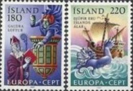 1981 - Islanda 518/19 Europa ---- - Unused Stamps