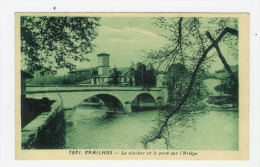 VARILHES - Le Clocher Et Le Pont Sur L'Ariège - Varilhes