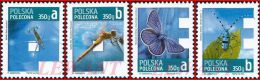 POLAND - 2013.08.16. Stamp Economic Circulation And Priority For Registered Items 350 G (4) - 4v Insects MNH - Unused Stamps