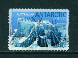 AUSTRALIAN ANTARCTIC TERRITORY - 2011 Icebergs 60c Used As Scan - Gebraucht