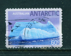 AUSTRALIAN ANTARCTIC TERRITORY - 2011 Icebergs 60c Used As Scan - Oblitérés