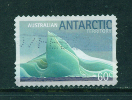 AUSTRALIAN ANTARCTIC TERRITORY - 2011 Icebergs 60c Used As Scan - Usati