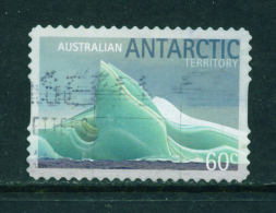 AUSTRALIAN ANTARCTIC TERRITORY - 2011 Icebergs 60c Used As Scan - Gebraucht