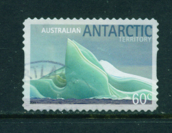AUSTRALIAN ANTARCTIC TERRITORY - 2011 Icebergs 60c Used As Scan - Oblitérés