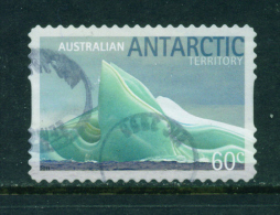 AUSTRALIAN ANTARCTIC TERRITORY - 2011 Icebergs 60c Used As Scan - Gebraucht