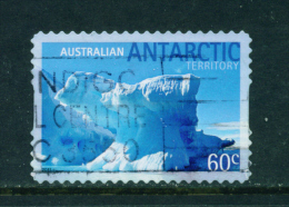 AUSTRALIAN ANTARCTIC TERRITORY - 2011 Icebergs 60c Used As Scan - Gebraucht