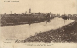 Belgique - Poperinge -  Rousbrugge : Vue Sur L'Yser Et L'Eglise - Poperinge