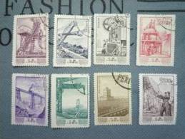 1954 CHINA S8K Economic Construction 8V CTO SET - Gebraucht