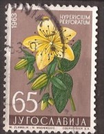 1963 X JUGOSLLAVIJA JUGOSLAWIEN FLORA FIORI USED - Oblitérés