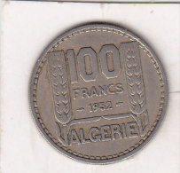 Algerie 100 Francs 1952 P. Turin République Francaise - Argelia
