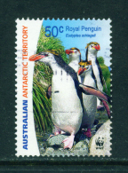 AUSTRALIAN ANTARCTIC TERRITORY - 2007 Royal Penguins 50c Used As Scan - Gebraucht