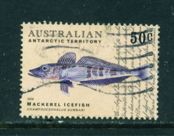 AUSTRALIAN ANTARCTIC TERRITORY - 2006 Fish 50c Used As Scan - Gebraucht