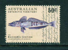 AUSTRALIAN ANTARCTIC TERRITORY - 2006 Fish 50c Used As Scan - Oblitérés