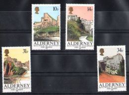 Alderney - 1986 Fortresses MNH__(TH-3603) - Alderney