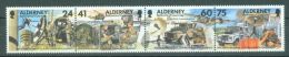 Alderney - 1996 30th Signal Regiment Strip MNH__(THB-157) - Alderney