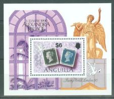 Anguilla - 1990 Stamp Exhibition Block MNH__(TH-8438) - Anguilla (1968-...)