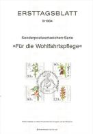 BERLIN - MI.NR. 724 - 27 - ETB 9/1984 - 1st Day – FDC (sheets)