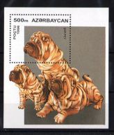 Azerbaïjan - 1996 Dogs Block MNH__(TH-1623) - Azerbaïdjan