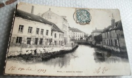 60 - MOUY - BASSIN DU THERAIN - CPA ECRITE EN 1903 - DOS NON DIVISE - BON ETAT - Mouy