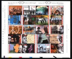 Belgium - 2000 Millennium Sheet MNH__(THB-2991) - 1991-2000