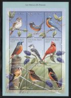 Burkina Faso - 1998 Songbirds Kleinbogen (2) MNH__(FIL-10151) - Burkina Faso (1984-...)