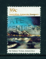 AUSTRALIAN ANTARCTIC TERRITORY - 1989 Nolan Paintings 39c Used As Scan - Gebraucht