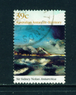 AUSTRALIAN ANTARCTIC TERRITORY - 1989 Nolan Paintings 39c Used As Scan - Oblitérés